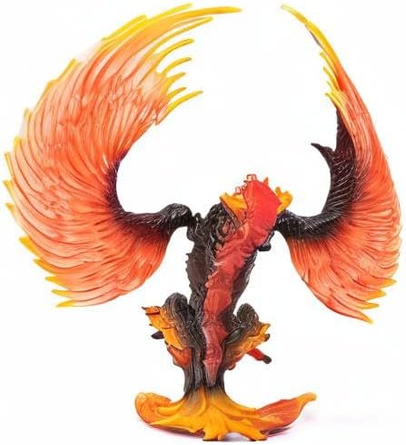 Schleich Eldrador , Lava Monster Mythical Creatures Toys for Kids, Fire Eagle Action Figure with Movable Wings, Ages 7+
