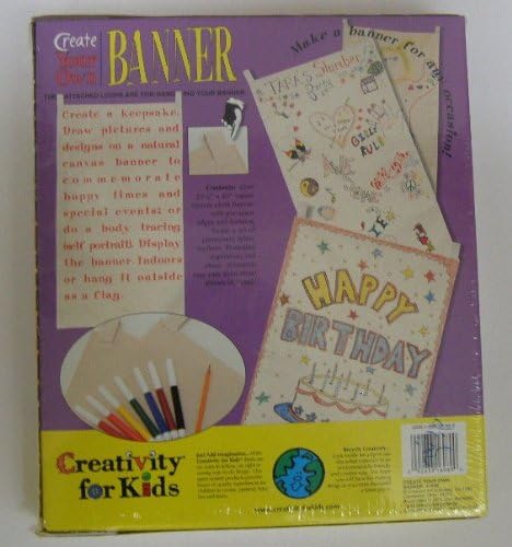 Creativity For Kids Create Your Own Banner Set
