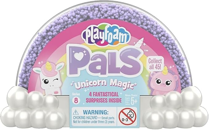 Educational Insights Playfoam Pals Unicorn Magic 10 pc - Unicorn Party Favors, Fidget Toys for Kids Ages 3+
