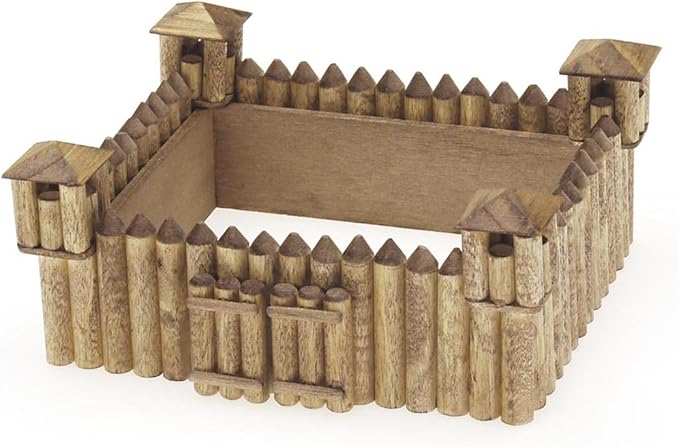 Darice 9181-23 Wooden Model, Fort Kit