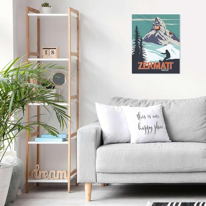 Ravensburger Zermatt Paint by Numbers Kit for Adults - 23500 - Painting Arts and Crafts for Ages 12 and Up