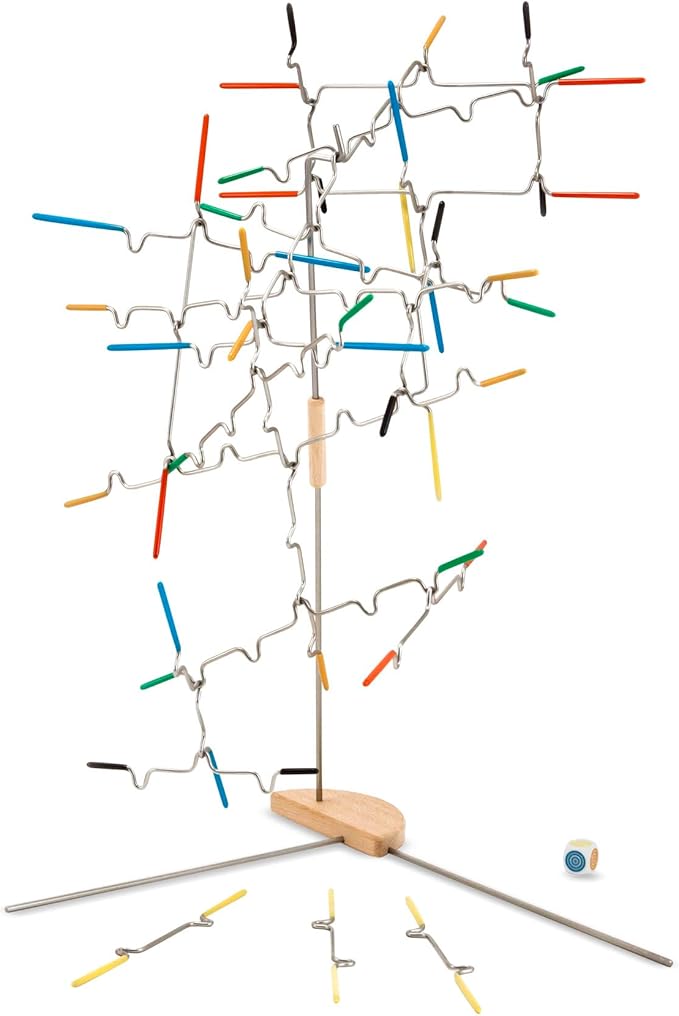 Melissa & Doug Suspend Family Game (31 pcs) - Wire Balance Game, Family Game Night, Family Activities, Games For Kids Ages 8+