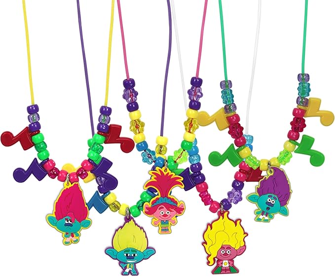 Tara Toys DreamWorks Trolls Band Together Necklace Activity Set