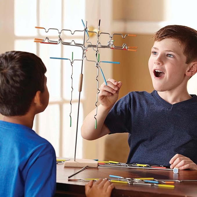 Melissa & Doug Suspend Family Game (31 pcs) - Wire Balance Game, Family Game Night, Family Activities, Games For Kids Ages 8+