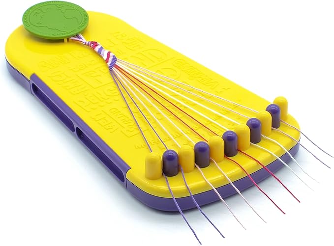 Choose Friendship, My Friendship Bracelet Maker®, 20 Pre-cut Threads - Makes Up to 8 Bracelets (Craft Kit, Kids Jewelry Kit, Gifts for Girls 8-12)