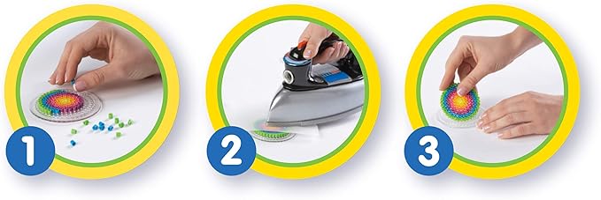 Perler Beads Emoji Bucket 8500pc, 6.5''L x 6.5''W x 6''H, Small