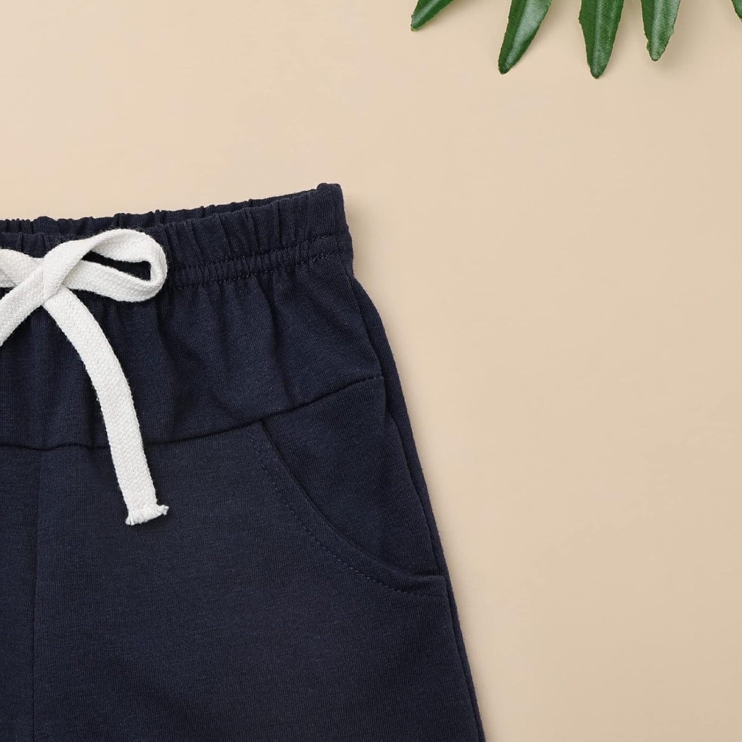 Baby Boy Clothes Toddler Boy Summer Outfits Short Sleeve Patchwork Top T-shirt & Pocket Pant Set 2 Piece 12 Months-4T