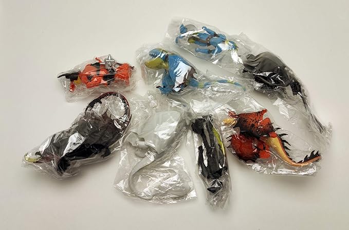 Toysvill Vikings & Dragon Toys Action Figures (Light Fury, Night Fury, Deathgripper, Monstrous Nightmare, Deadly Nadder, Hiccup, Astrid Hofferson, Snotlout Jorgenson) SET 8 PCS