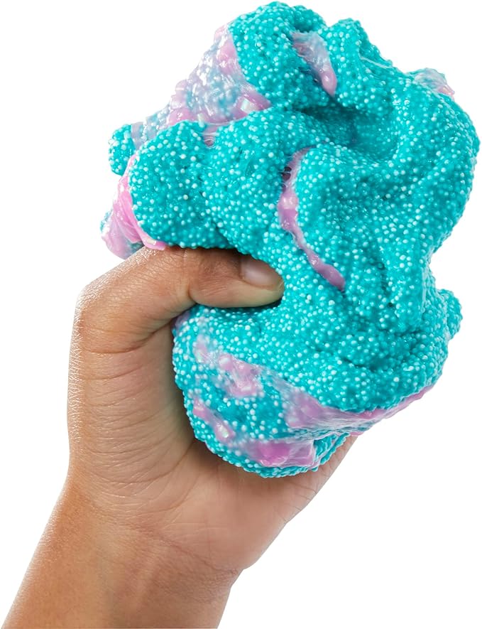 Play-Doh Foam Crystal Core Set, Blueberry Scented Modeling Foam with Hot Pink Crystal Crunch Center, Kids Toys for 3 Year Old Girls & Boys & Up, Sensory Toys