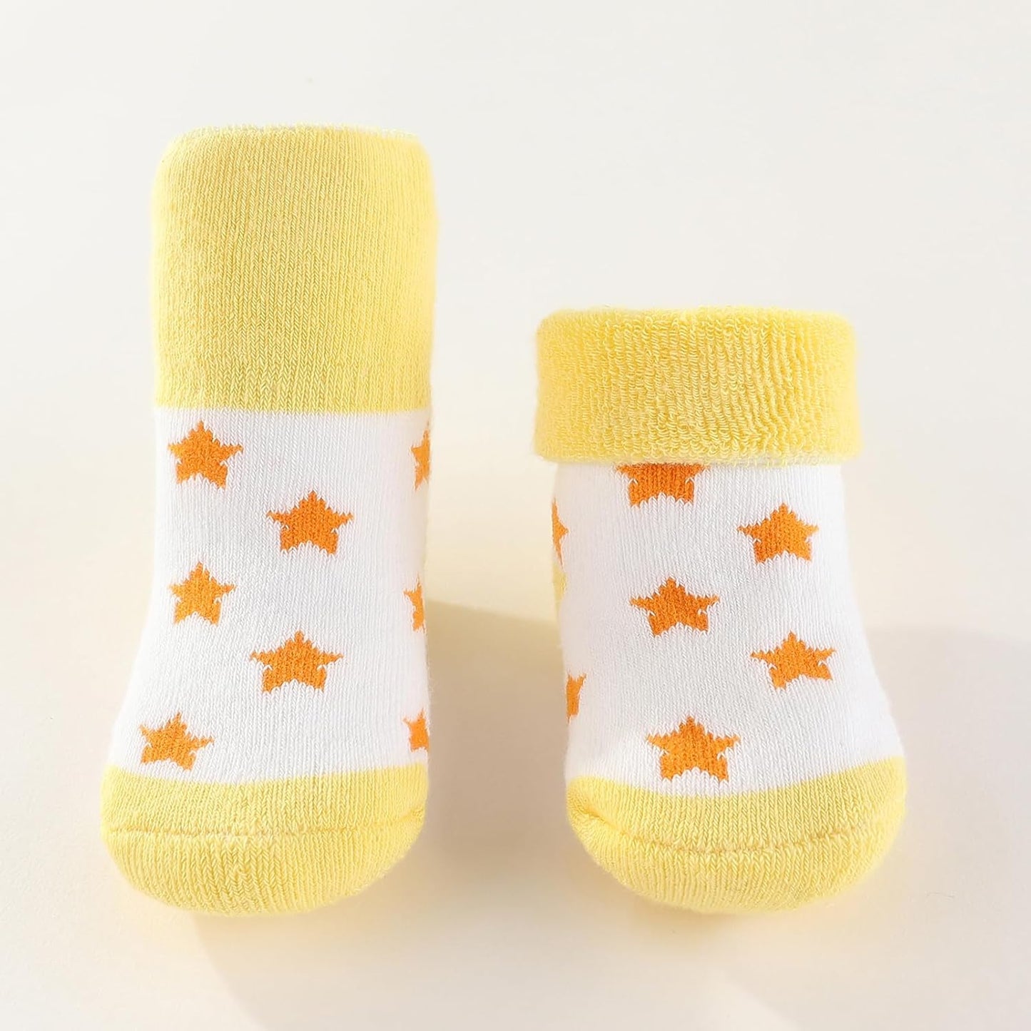 Newborn Baby Boy Girl Caps Mittens Socks Set Cotton Baby Essentials Accessories (Hats+Gloves+Socks)