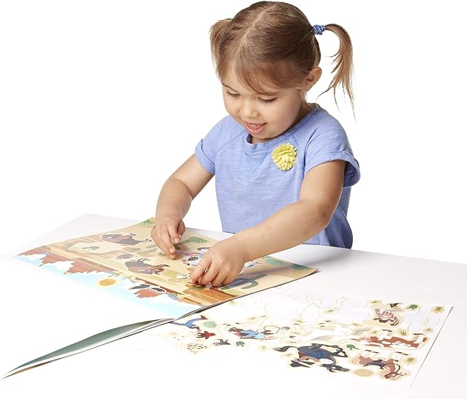 Melissa & Doug Reusable Sticker Pads Set: Adventure - 245+ Stickers