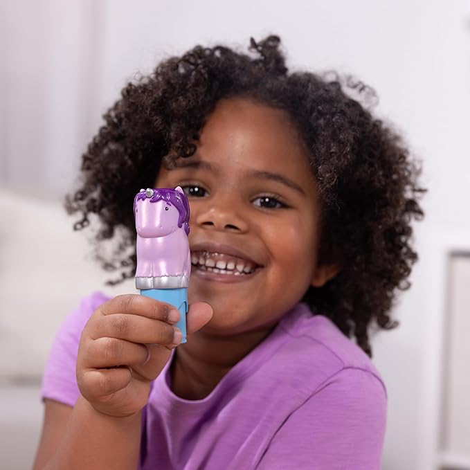 Melissa & Doug Sticker Wow! Sparkle Unicorn Bundle (Stamper w Book + Favorite Things Refill Pack)