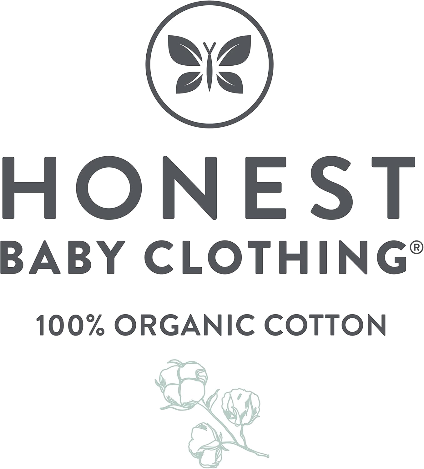 HonestBaby 10-Pack Short Sleeve T-shirts 100% Organic Cotton Baby, Toddler, Little Kids, Boys, Girls, Unisex