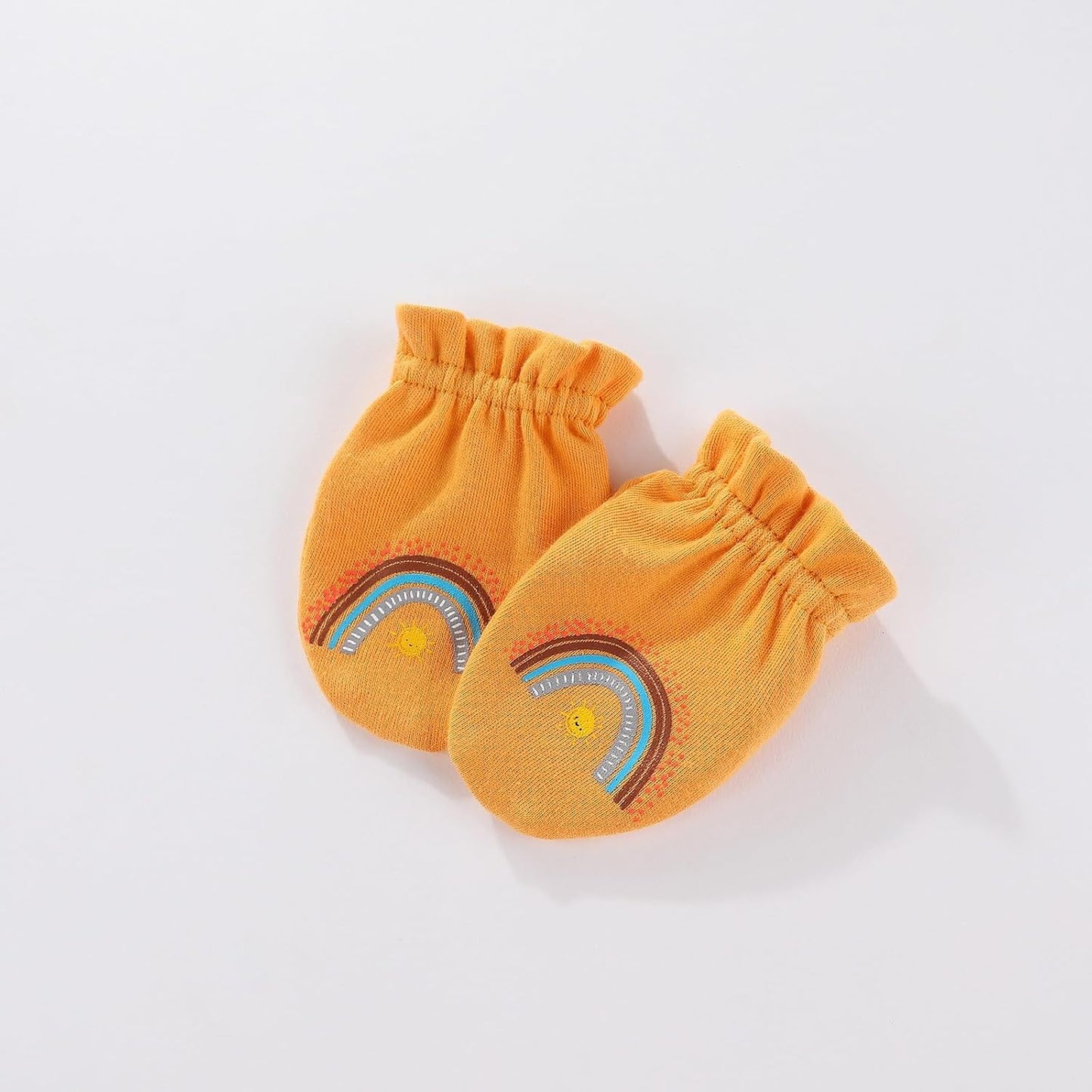 Unisex Baby Cotton Scratch Mittens For Newborn Baby Boys Girls Mittens Accessory 0-6 Months