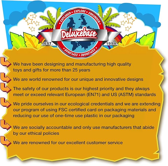 Dinosaur from Deluxebase. Fridge Magnet Painting Set and Colorful Arts and Crafts for Kids, Great for Animal Party Favors and Creative Toys.