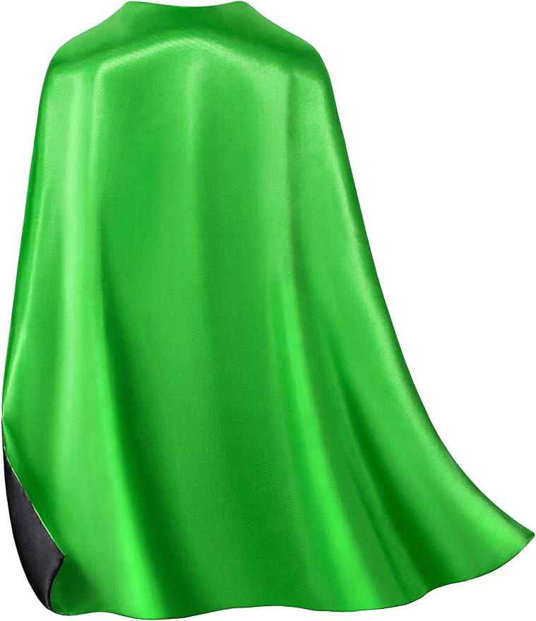 Double-Sided Superhero Capes and Masks for Kids - Perfect for Christmas, Halloween, Cosplay, and Parties