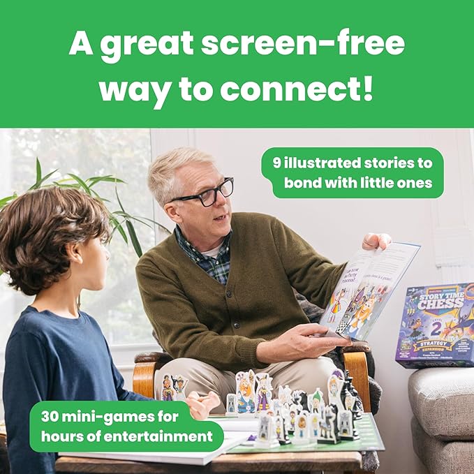 Story Time Chess - Chess Sets (Level 3 Tactics Expansion) Chess for Kids, Chess Game Toddlers, Learning Games for Kids, Boys & Girls Ages 3-103