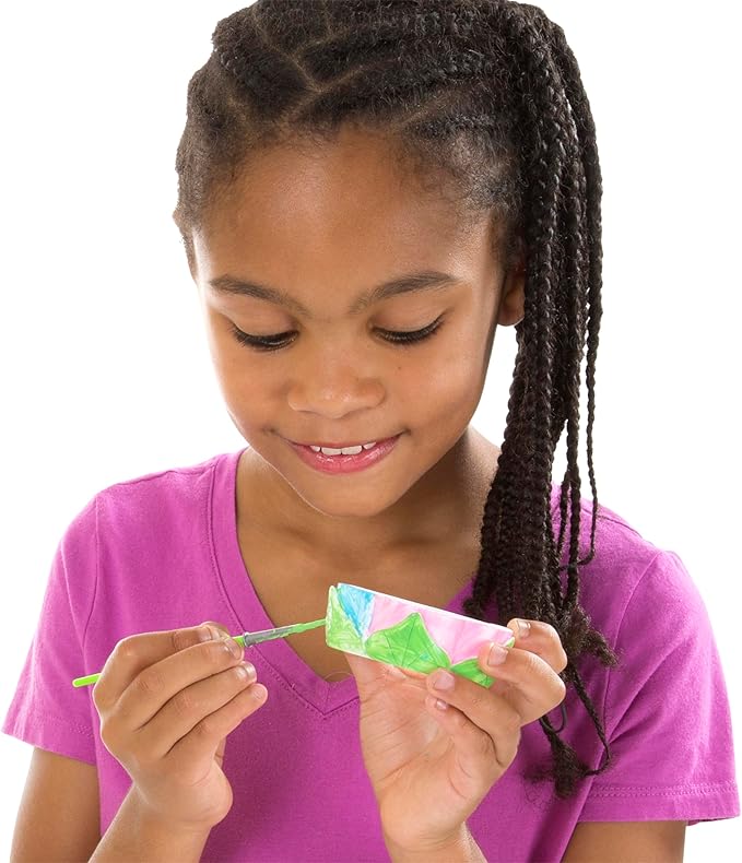 Melissa & Doug Sweet Keepsakes Craft Kit: 2 Decorate-Your-Own Treasure Boxes and a Cake Bank, One Size, Dyo