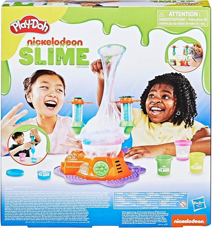 Play-Doh Ultimate Bubble Lab Playset with Nickelodeon Slime Brand Compound, Tactile Sensory Toys for Girls and Boys 3 Years and Up, Kids Arts and Crafts