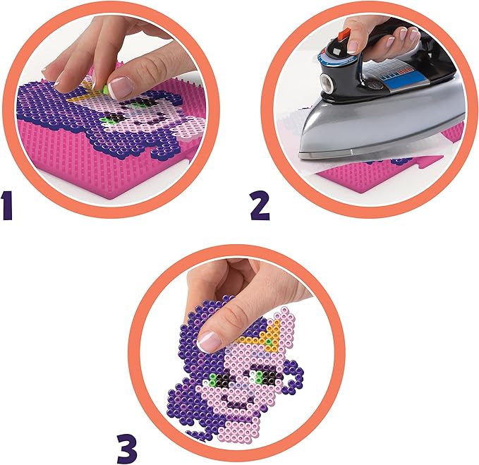 Perler Little Pony Activity Kit, Multicolor, 2004 Pieces, Ages 6 and up Peler Fused Beads