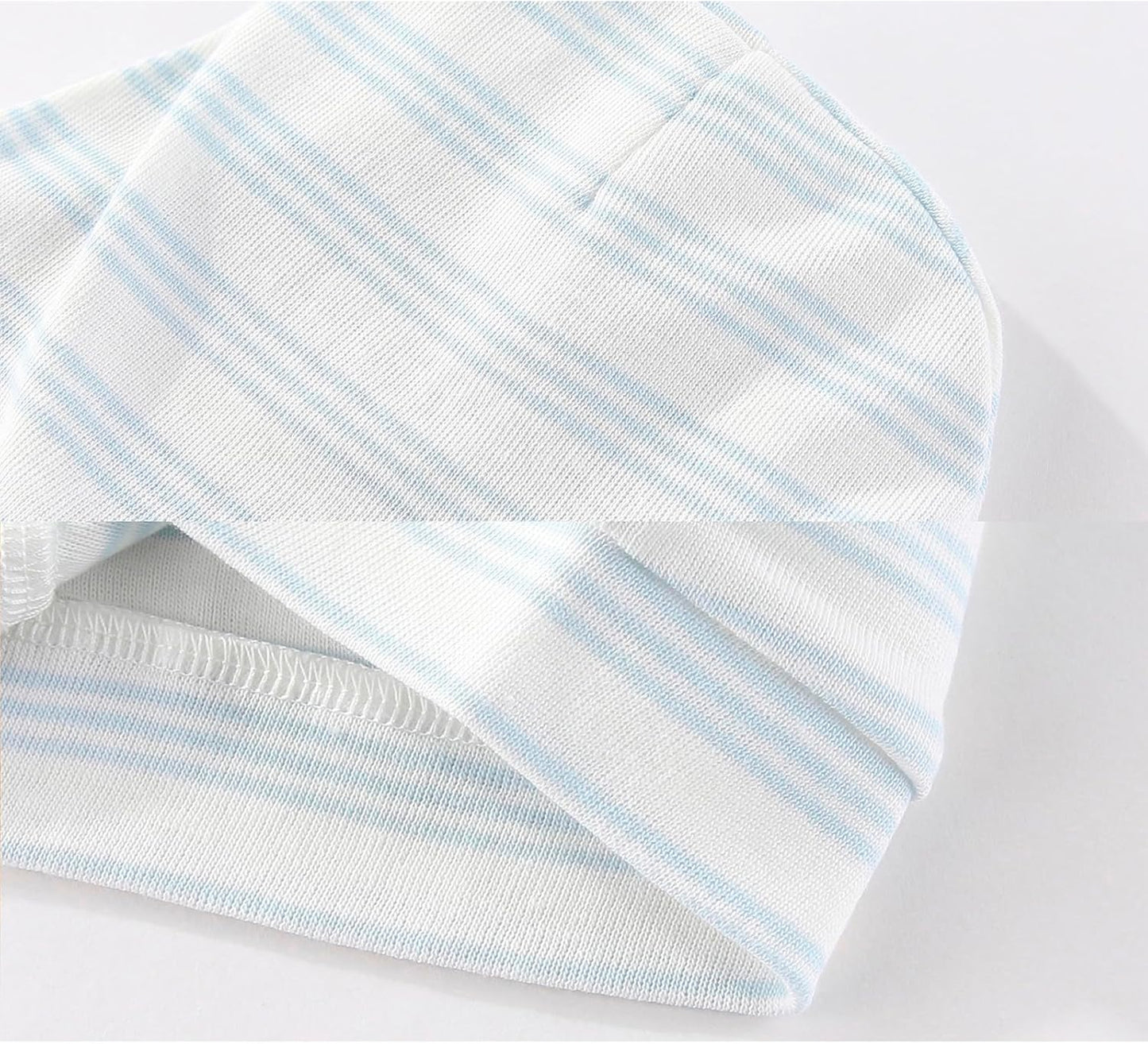 Baby Hat and Mittens Set Cotton Newborn Baby Hats Caps for Boys and Girls, 0-6 Months