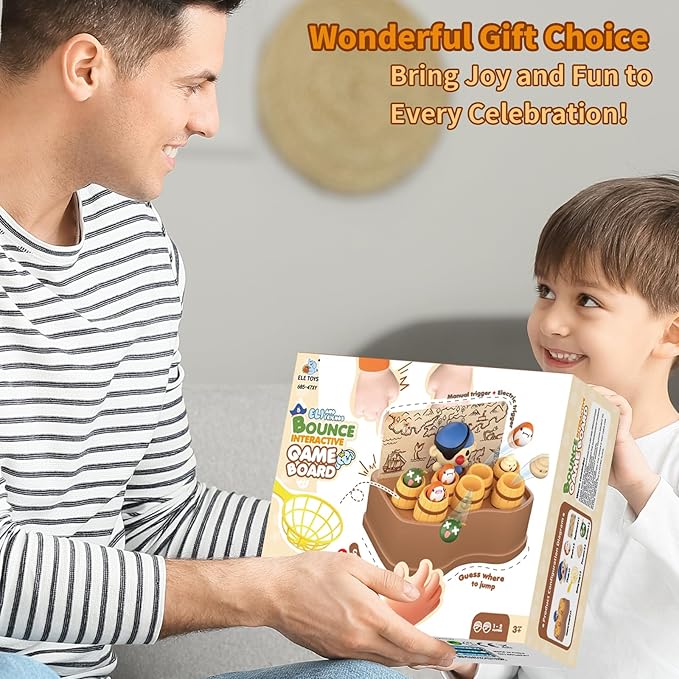 Pirate Bounce and Catch Games for Kids 3-5, Toddler Games for Kids 4-6, Birthday for 5-7 Boys and Girls, Family Toddler Board Games