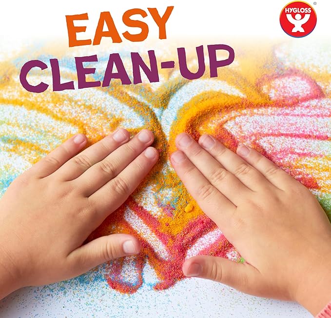 Hygloss Colored Play Sand – 15 lb Red Craft Sand for Sand Art, Christmas Gifts & Decorations, DIY Projects, Classroom Activities, and Plant Décor – Fine, Non-Toxic Sand, Safe for Kids Ages 3+