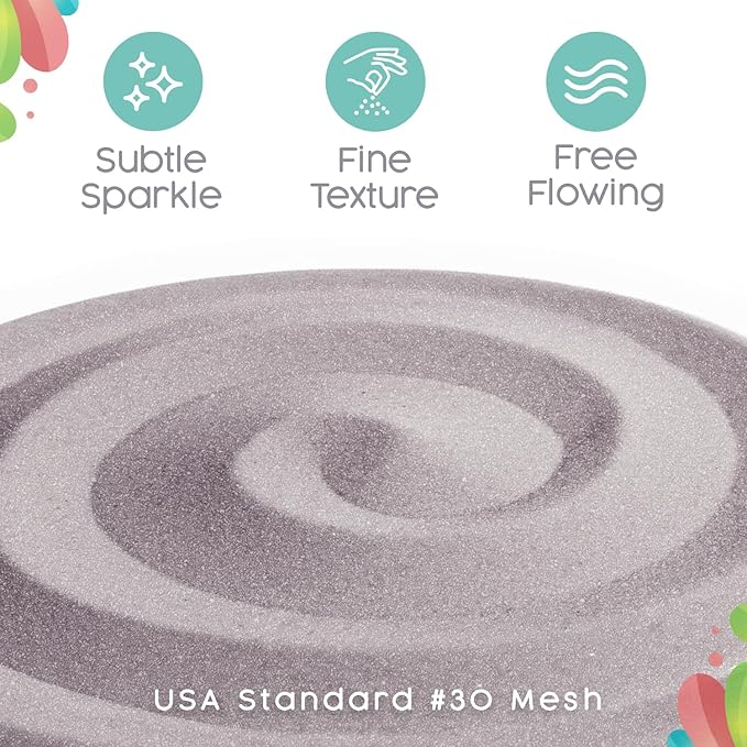 Lilac Colored Sand 1 lb, Craft Sand, Aquarium Sand, and More, Terrarium Sand, Sand Art