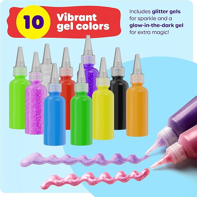 Dan&Darci Aqua Fairy Water Gel Kit for Kids - Magic Elf Toy Kits - Waters Pets - DIY Squishy Maker Set - Craft for Kids - Make Your Own Squishies Toys Crafts - Christmas Gifts for Boys & Girls