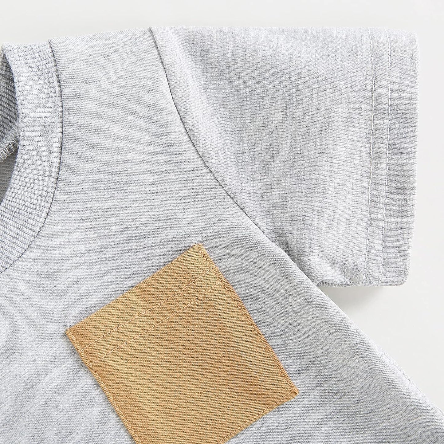 Mubineo Infant Toddler Baby Boy Summer T Shirt Shorts Outfits Short Sleeve Tee Tops Clothes Set