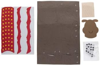 Reindeer Foam Craft Kit for Kids- Makes 12-Christmas Holiday Great Classroom Activity