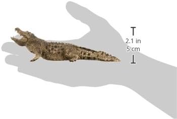 Schleich Wild Life, Realistic Wild Animal Toy For Boys and Girls, Crocodile Toy Figurine with Movable Jaw, Ages 3+