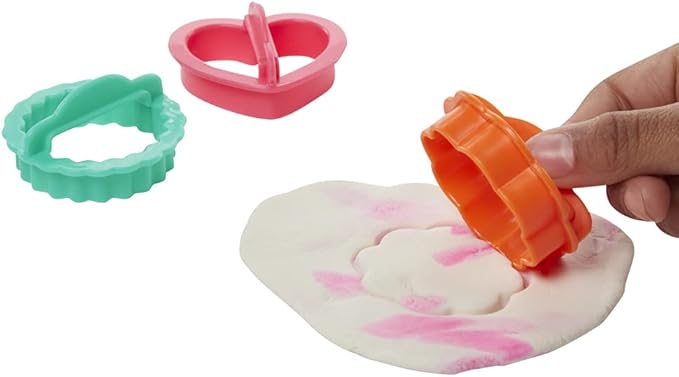 Play-Doh Kitchen Creations Cook 'n Colors Refill Variety Pack with Confetti, Elastix, Drizzle, Metallics, and Color Burst, Non-Toxic (Amazon Exclusive)