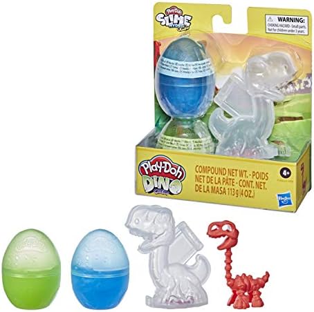 Play-Doh Slime Hydro Glitz Dino Crew- Brontosaurus