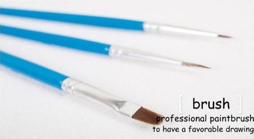 DIY Oil Painting, Paint by Number Kits for Kids - Lion 8"X8".