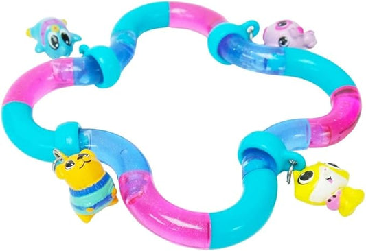 TANGLE Charms Fidget Friendship Bracelets (Pet Peeps) - Charm Bracelets - Mystery Charm Fidgets for Kids - Cute Fidgets