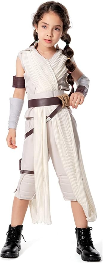 Kids Tunic Costume Hooded Costume Halloween Cosplay Uniform