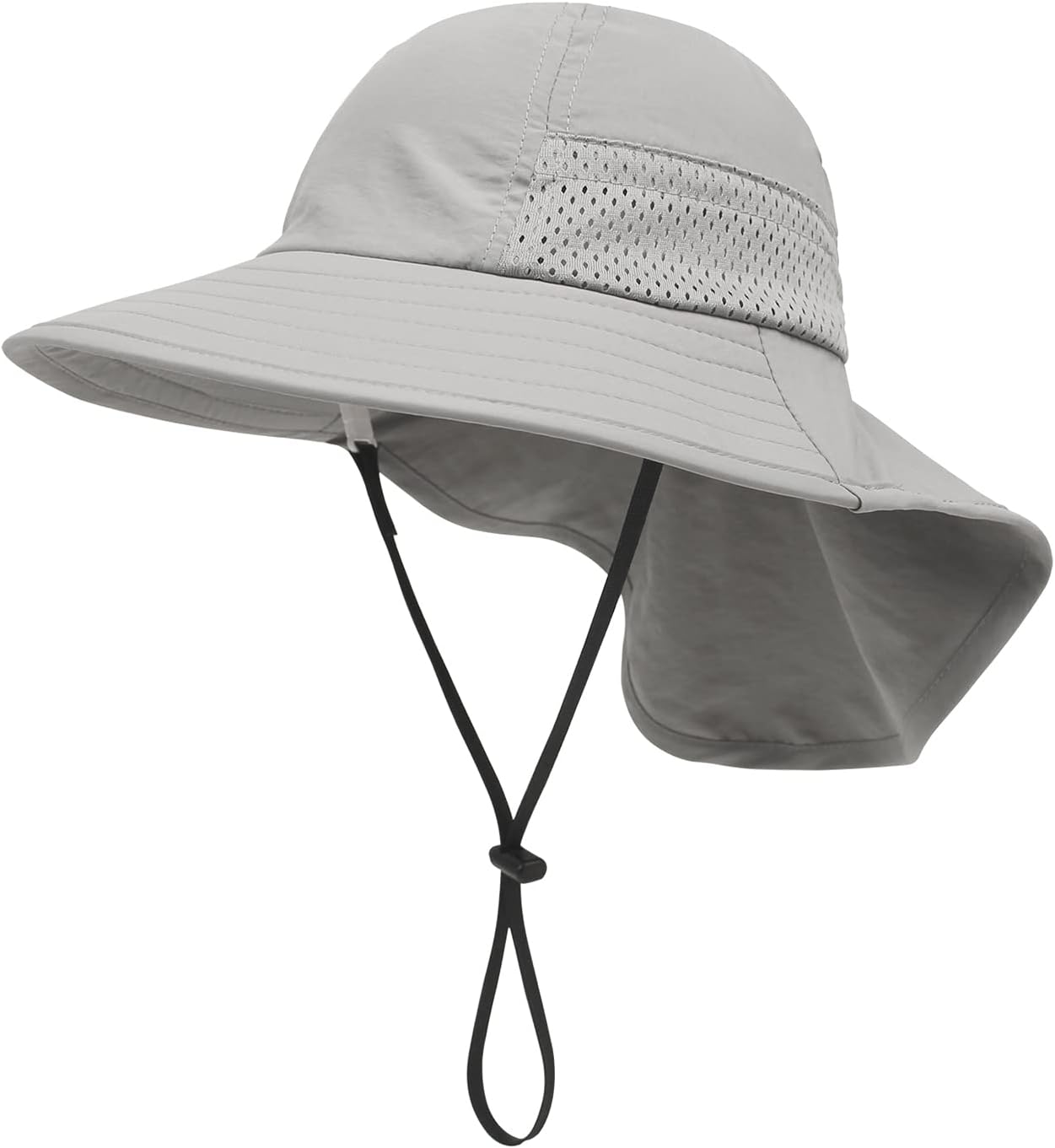 XIAOHAWANG Girls Sun Hat Baby Beach Hats Boys UPF 50+ Kids Summer Protection Cap Toddler Breathable Caps Wide Brim Neck Flap