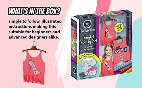 Fashion Time-Singlet Sewing Set Arts-Crafts