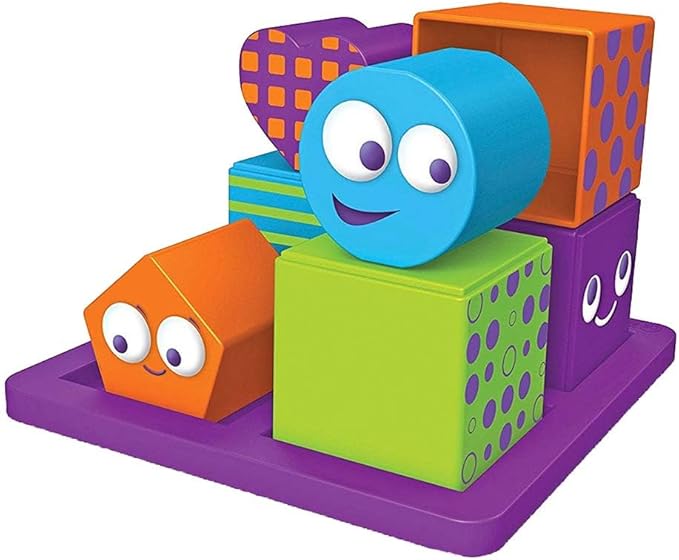 Learning Resources Mental Blox Jr. Early Logic Game - 8 Pieces, Ages 4+ Educational Games for Kids, Brain Teaser Games and Puzzles, STEM Games, 3-D Puzzles, Critical Thinking for Kids