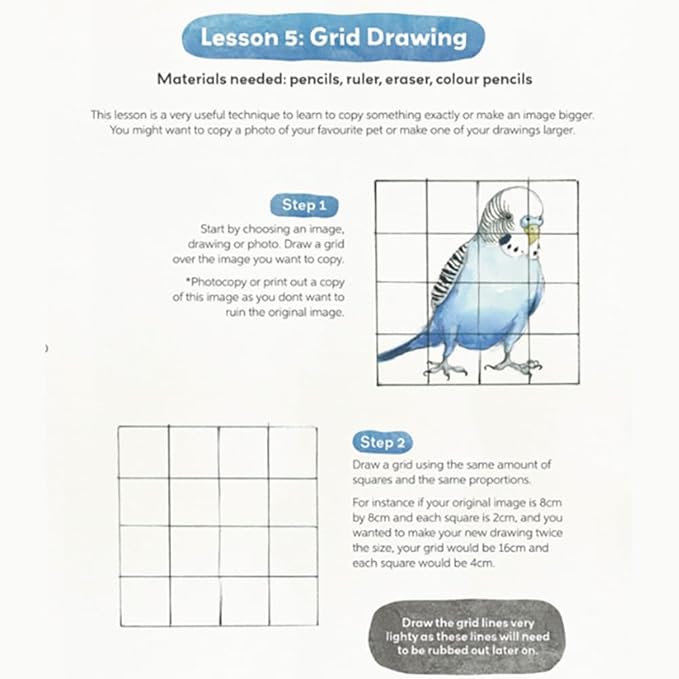 Tiger Tribe: Amazing Artist Kit - All-in-1 Set, Instruction Book, Supplies, Graphite & Colored Pencils, Paper, Erasers & More! Kids & Tweens Ages 8+