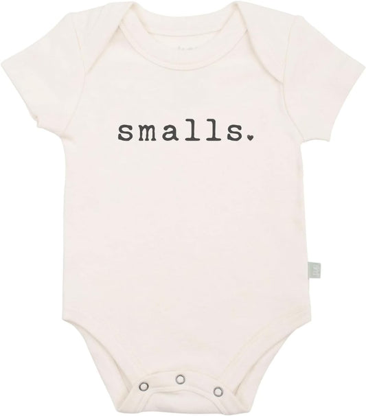 Finn + Emma Organic Cotton Graphic Baby Onesie - Gender Neutral Bodysuits for Babies 0-12 Months in Multiple Sizes and Styles