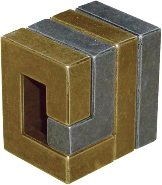 BePuzzled |Coil Hanayama Metal Brainteaser Puzzle Mensa Rated Level 3, for Ages 12 and Up