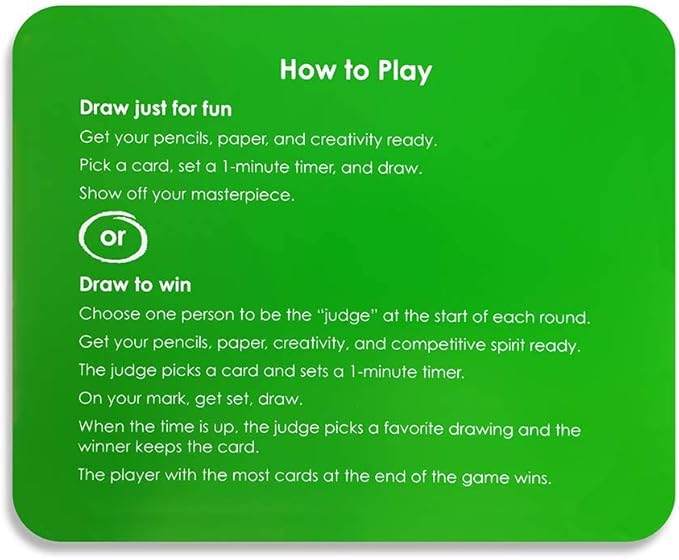 The Imagineering Company WatchamaDrawit Fast Action Drawing Game with Wildly Creative Challenges - A Family Board Game for Kids and Adults - Let The Family Game Night Fun Go Crazy