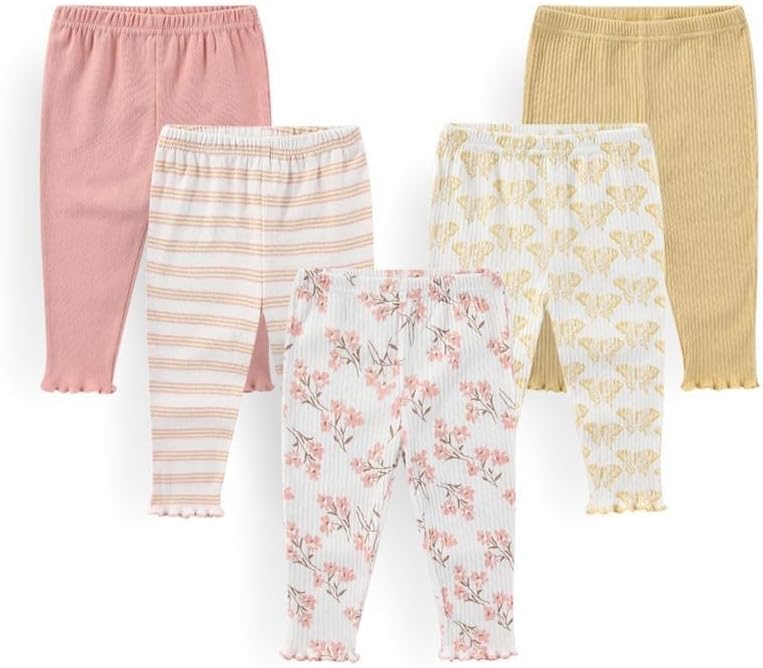 Unisex Baby Boy Girl Pants Sets 10 pack Cotton Casual New born Clothes Comfort Infant Outfit