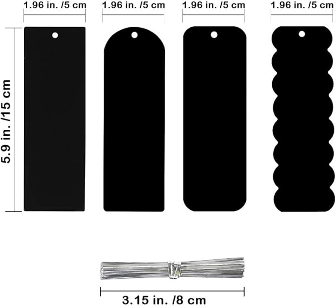 Supla 36 Sets 4 Style Magic Scratch Rainbow Bookmarks Making Kit for Kids Students Party Favor Scratch Paper DIY Bookmarks Bulk with Scratching Tools Satin Ribbons for Classroom Activities
