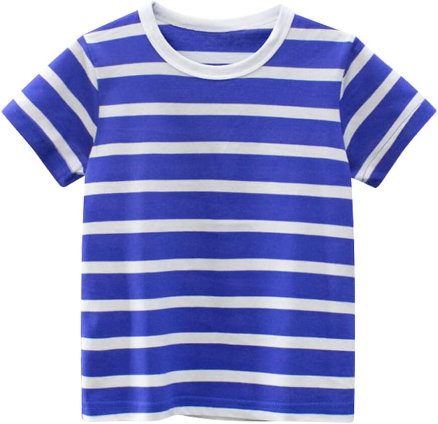 Boys' 4-Pack Excavator Short Sleeve Crewneck T-Shirts Top Tee Size 2-7 Years Toddler Boys' Value Pack Cotton T-Shirt