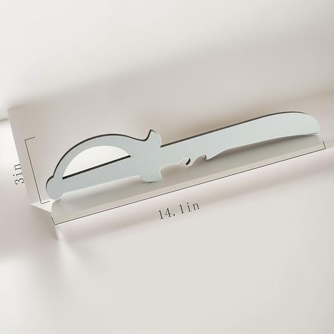 Ninja Pirate Style Toy Set - Unfinished Wooden Crafts, DIY Painting, Kids Ninja Warrior Viking Role Play, Parties (10 Pack)