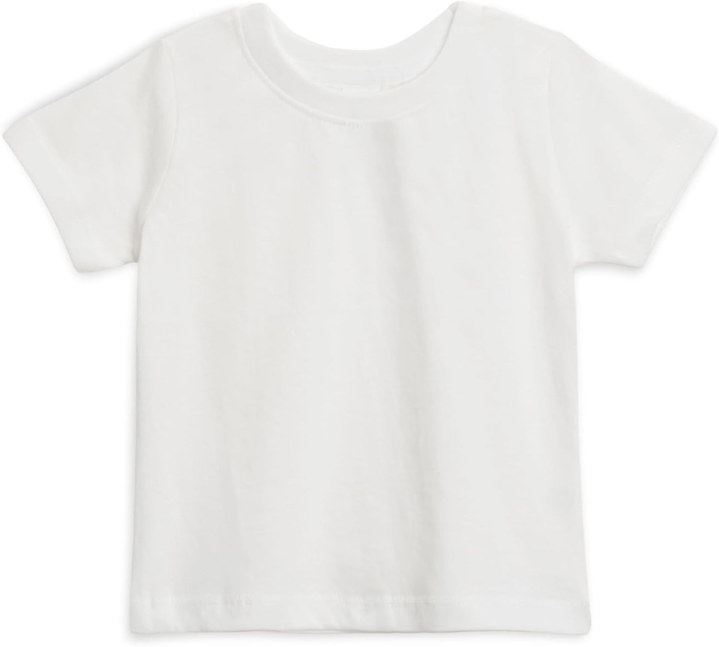 Colored Organics - Organic Cotton Toddler Short Sleeve Shirts - Baby Toddler and Kids Tops - Girls and Boys Tees