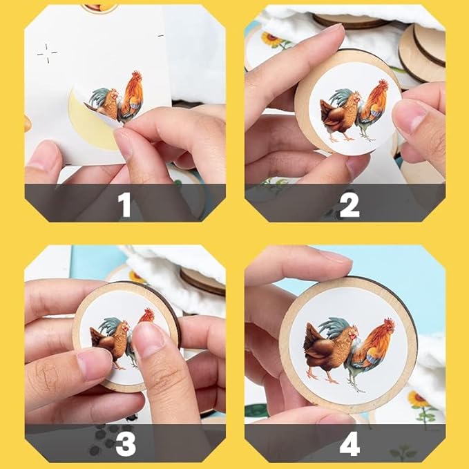 Wooden Life Cycle Toy Tray for Kids, Learning & Educational Toys Puzzles for Toddler, Montessori Homeschool Preschool Science Learning Activities Toys for Age 3 4 5 6 7 8+